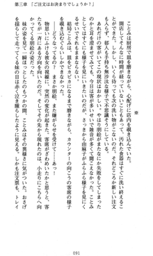 ラッキーモーリーへおいでよ ファミレス娘の恥辱仕立て, 日本語