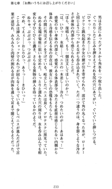 ラッキーモーリーへおいでよ ファミレス娘の恥辱仕立て, 日本語