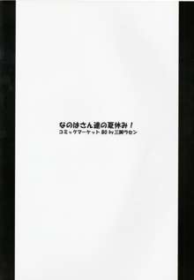 なのはさん達の夏休み！, 日本語