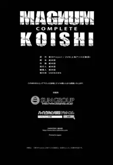 MAGNUM KOISHI -COMPLETE-, English