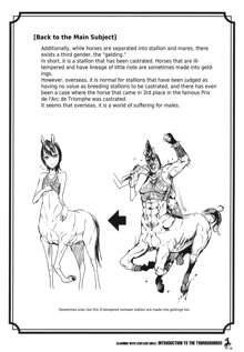 Centaur Musume de Manabu Hajimete no Thoroughbred | Learning With Centaur Girls: Introduction To The Thoroughbred, English