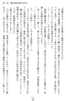 淫辱の魔法捜査官 羞恥陵辱24時, 日本語