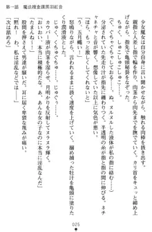 淫辱の魔法捜査官 羞恥陵辱24時, 日本語