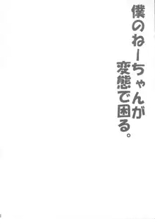 僕のねーちゃんが変態で困る。, 日本語