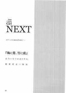 女の子は魔法のお菓子説, 日本語