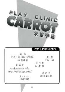 PLAY CLINIC CARROT 永遠亭店, 日本語