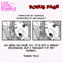 Love Love Rumble (decensored), English