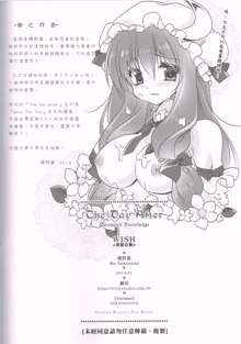 The Day After - Patchouli Knowledge, 中文