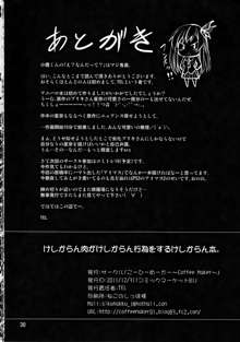 けしからん肉がけしからん行為をするけしからん本。, 日本語