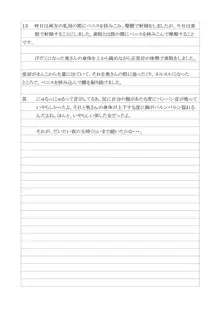 性犯罪供述調書, 日本語