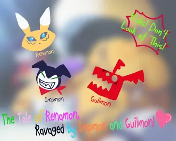 Renamon o Impmon to Guilmon ga Ryoujoku Shichau Ohanashi | The Tale of Renamon, Ravaged by Impmon and Guilmon, English