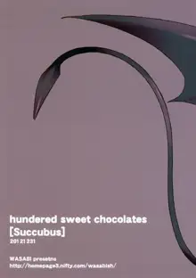 hundred sweet chocolates, 日本語