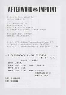 Nise Dragon Blood! 13 1/2, English