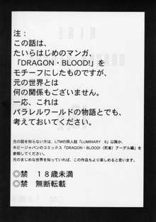 Nise Dragon Blood! 13 1/2, English