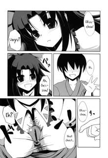 Okuu-chan no Oppai wo Funifuni Hon | The Book of Fondling Okuu-chan's Breasts, English