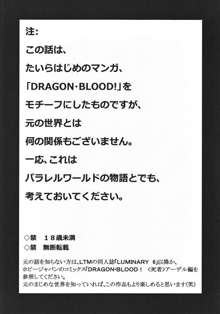 ニセ DRAGON・BLOOD！ 20 1/2, 日本語