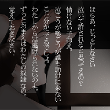 近所の奥様方 ブラックコンテンツ 綾子様の調教の日々, 日本語