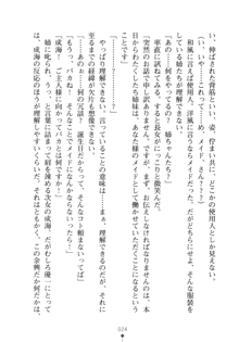 メイドなお姉さんはいかがですか？, 日本語