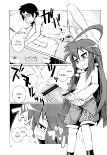 Kona-chan ni Oshiri Ijirareru Hon | Konata Plays with your Butt, English