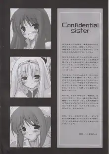 Confidential Sister, 日本語