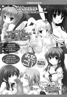 ウサミミ少女とお嬢さまと巫女さんに迫られて困り果てた件, 日本語