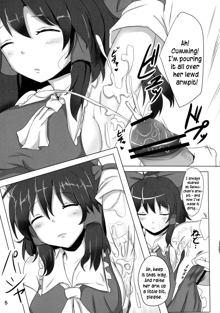 The Record of Reimu-san's Secret Photo-Shoot, English