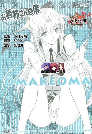 Oneesan to Boku. OMAKEOMATOME, 中文