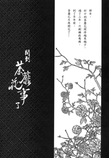 荼蘼花事 上冊, 中文