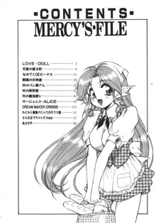 MERCY'S FILE, 日本語