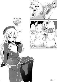 Shimakaze...A, Atago-chan deshita ka... | Shimakaze... ah, Atago-chan, Were You..., English