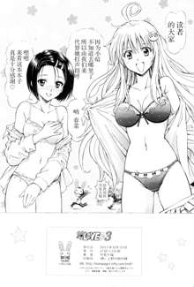 Rito Love Ru 3 Yami-chan no Ana to Iu Ana ga Okasareru ~ Natsucomi Gentei Doujinshi 3-ten Set, 中文