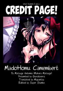 MadoHomu Camembert, English