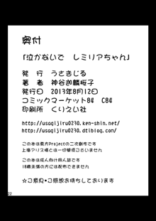 泣かないでレミリアちゃん, 日本語