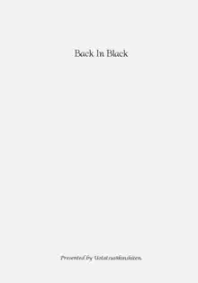 Back in Black, 日本語