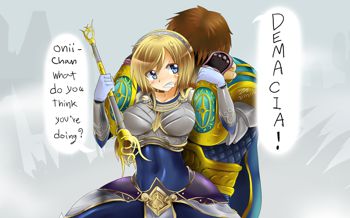 Lux x Garen, English