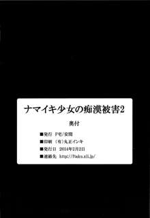 ナマイキ少女の痴漢被害 2, 日本語