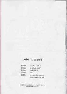 Le Beau Maitre 8, English