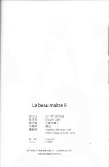 Le Beau Maitre 9, English