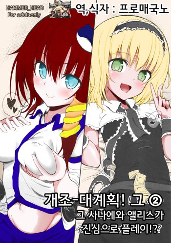 Kaijou Gentei Bon! Sono 2 - Ano Sanae to Alice no Gachi Ero Play!?, 한국어