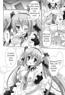 Miku-san ga Maid Fuku o Kite Iroiro Kirei ni Shitekureru Ohanashi., English