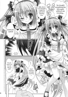 Miku-san ga Maid Fuku o Kite Iroiro Kirei ni Shitekureru Ohanashi., English