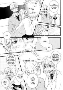 Mikado Kou Tetsuna-tan to Umi Tsune Kise-kun ga Are Sore Suru Hon., English