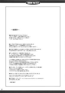 Bibon Vol 8.0, 日本語