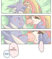 Espeon x Pigiotto, English