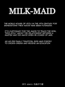 Milk-Maid, English