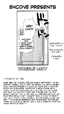 Double Lucy, English