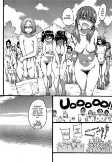 Nudist Beach ni Shuugakuryokou de!! Ch. 1-2, English