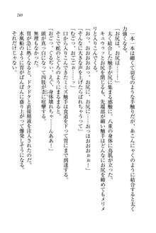 生徒会長姉妹を毒電波で堕としてみた, 日本語