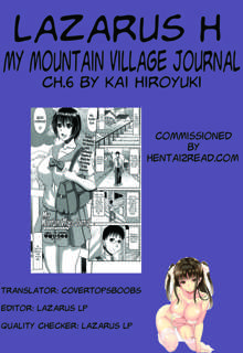 Boku no Yamanoue Mura Nikki | My Mountain Village Journal Ch. 1-8, English