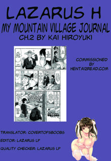 Boku no Yamanoue Mura Nikki | My Mountain Village Journal Ch. 1-8, English